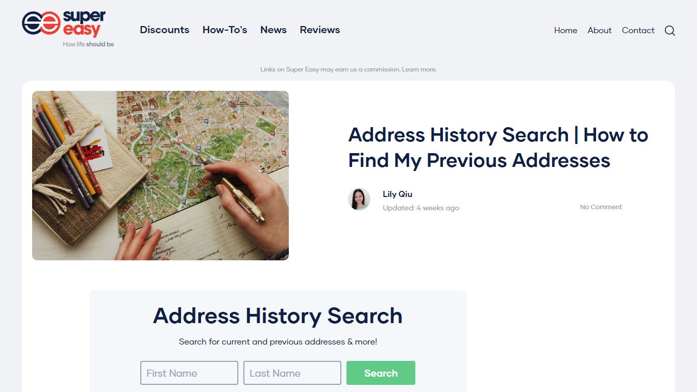Address History Search | How to Find My Previous Addresses